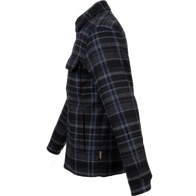 WOOLRICH alaskan wool check overshirt