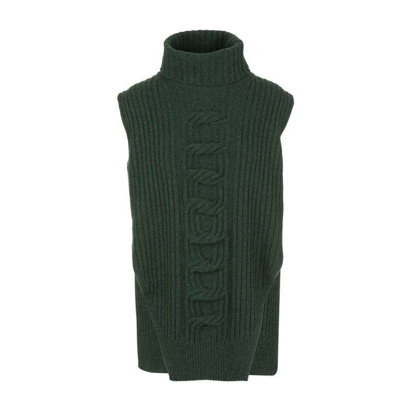 STELLA MCCARTNEY CHAIN CASHMERE KNIT JUMPER