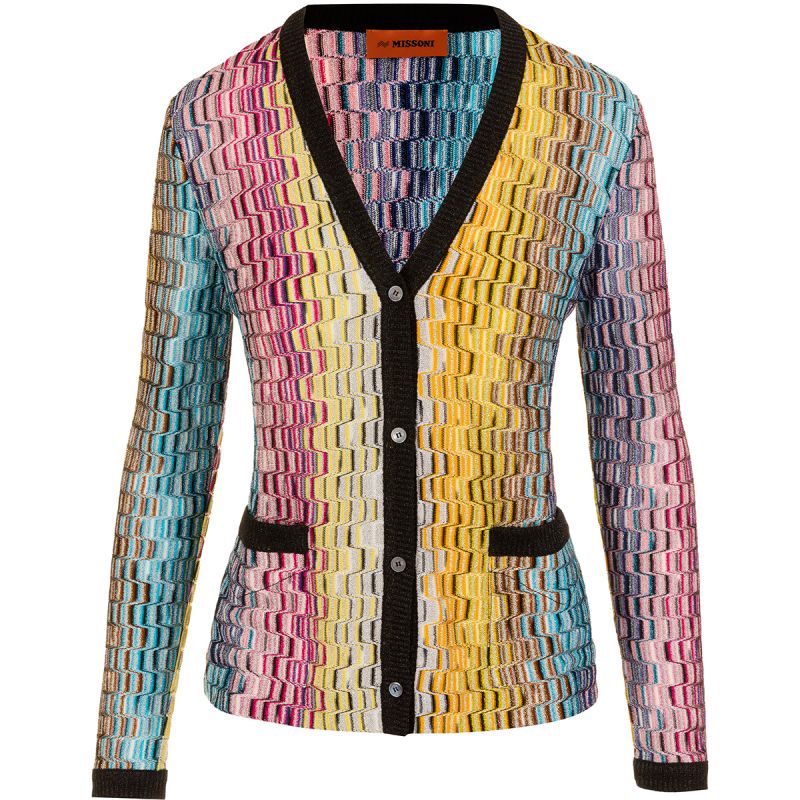 MISSONI RESORT BUTTONED CARDIGAN