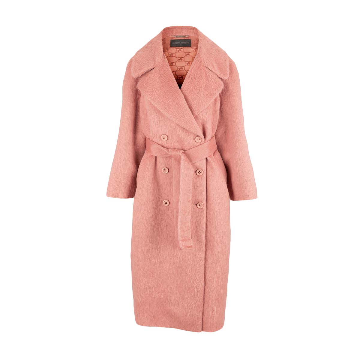 ALBERTA FERRETTI Coat Wool Mohair