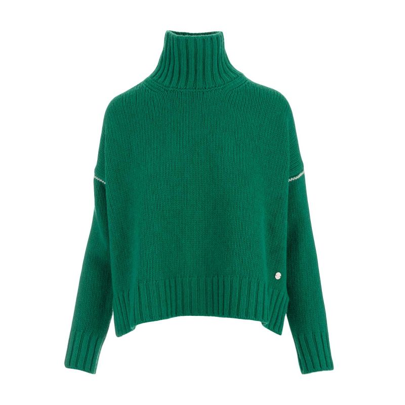 WOOLRICH WOOL CABLE TURTLENECK