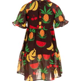 MINIRODINI fruits wowen dress