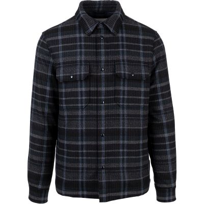 WOOLRICH alaskan wool check overshirt