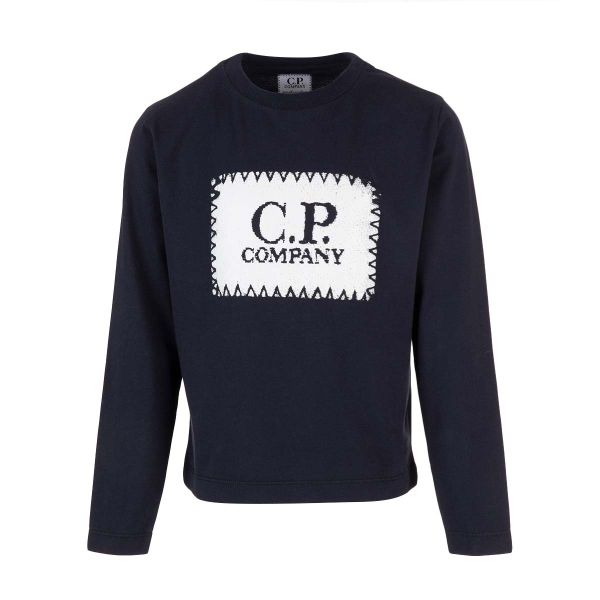 CP COMPANY Jersey Label Style T-Shirt