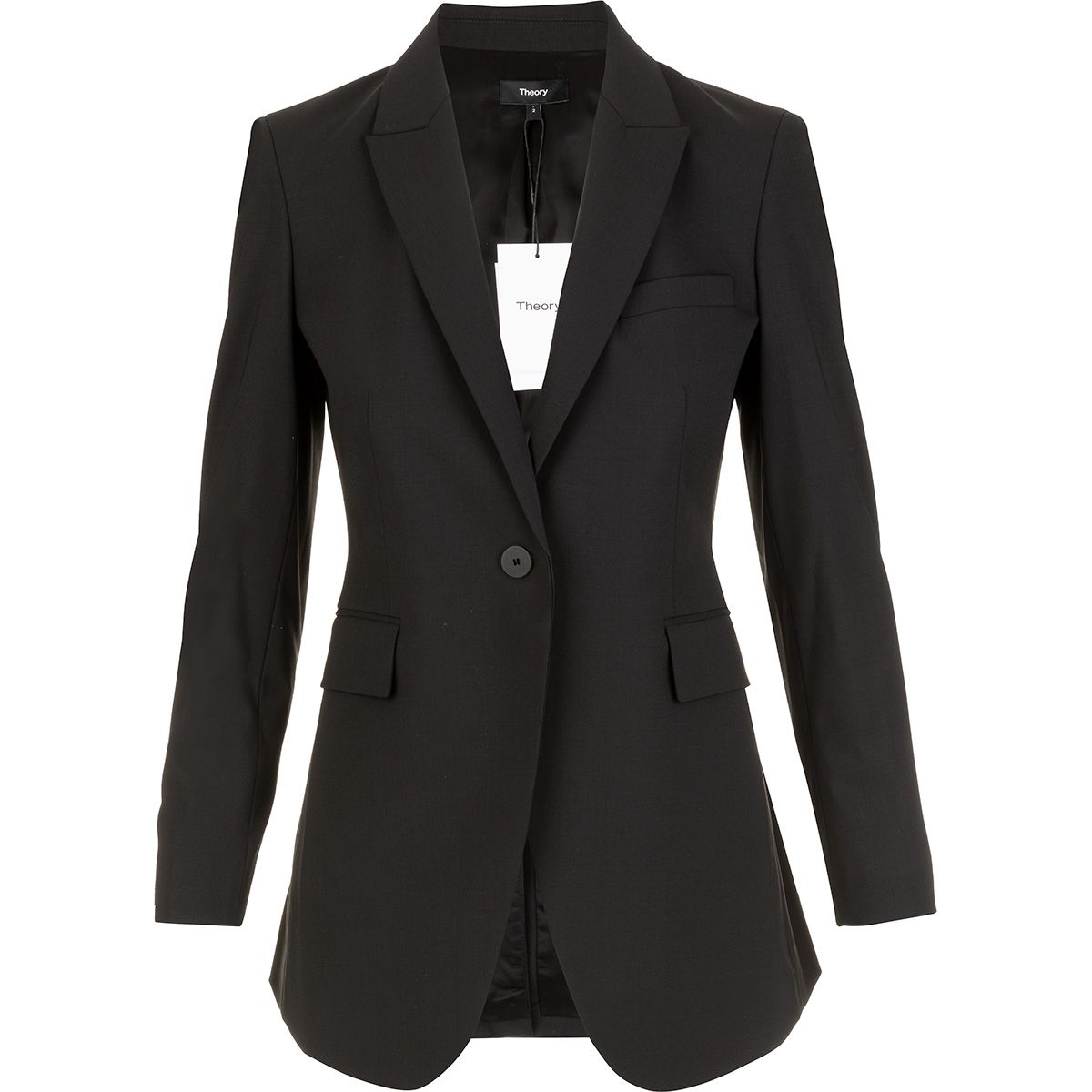 THEORY ROUND ETIENNETTE BLAZER