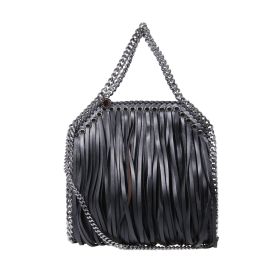 STELLA MCCARTNEY MINI TOTE ALTER MAT W/ FRINGES
